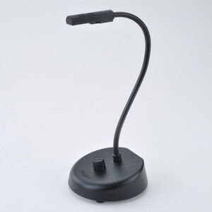 LW-LED Series 12 inch 1.50 watt Black Desk Light Portable Light, with US Power Supply